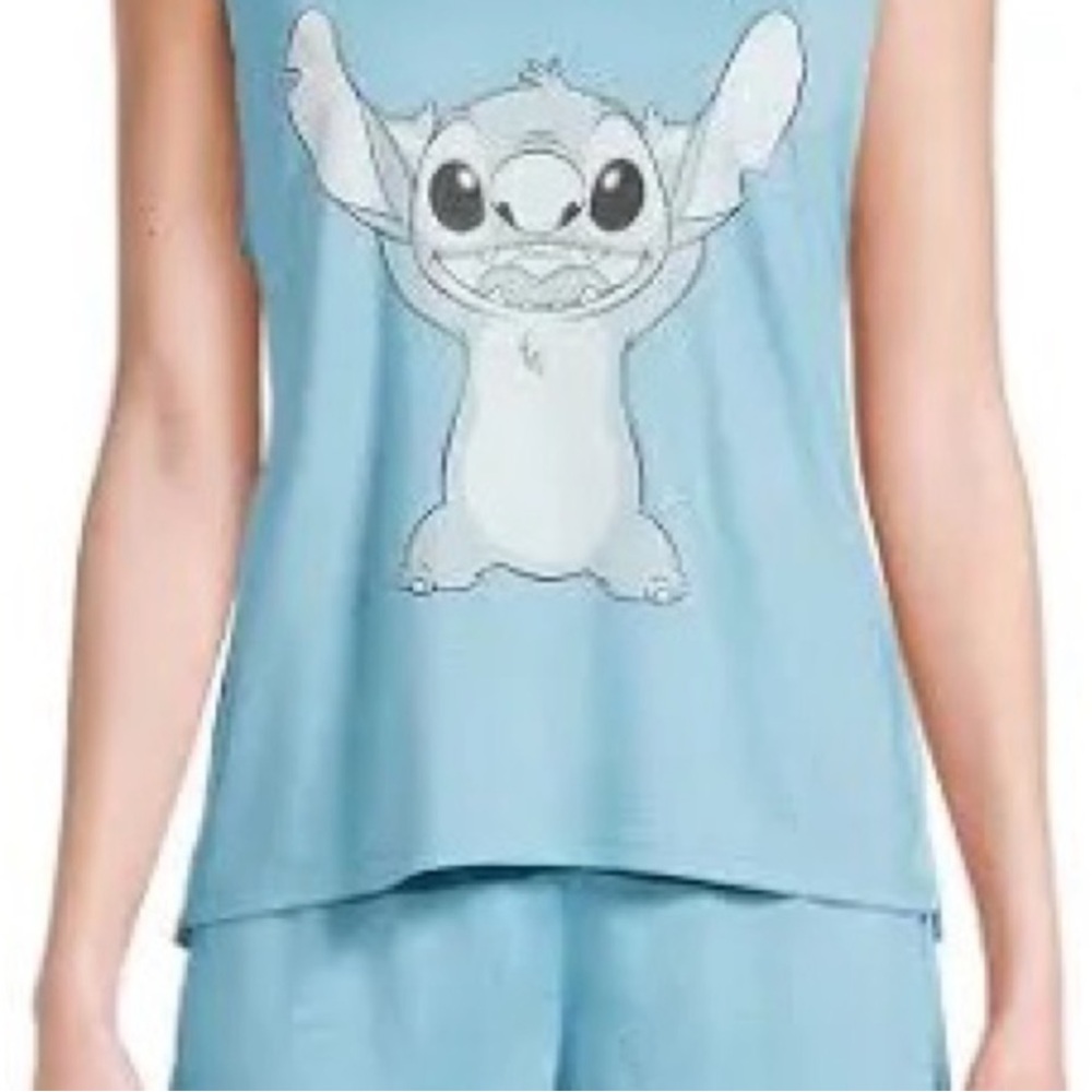 Disney Stitch pajamas PJs Medium